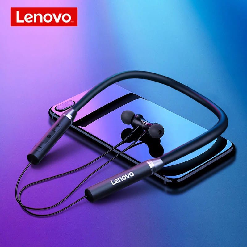HE05X Wireless Bluetooth Neckband Earphones – Magnetic Sports Earbuds with HD Sound & Built-in Mic
