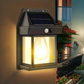 Solar Charge Motion Sensor Solar Waterproof Wall Lamp