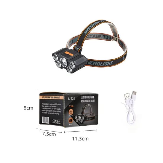 LED Highlight USB Headlight - Lighting Product Designed For Illumination And Daily Lighting Routine