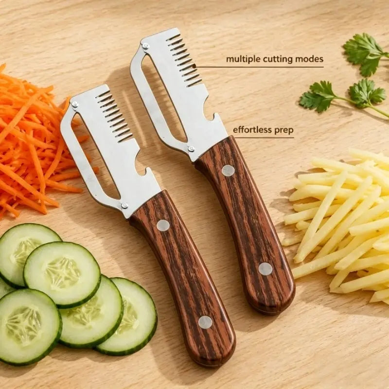 Vegetable Cutter Slicer Tool & Bottle Opener